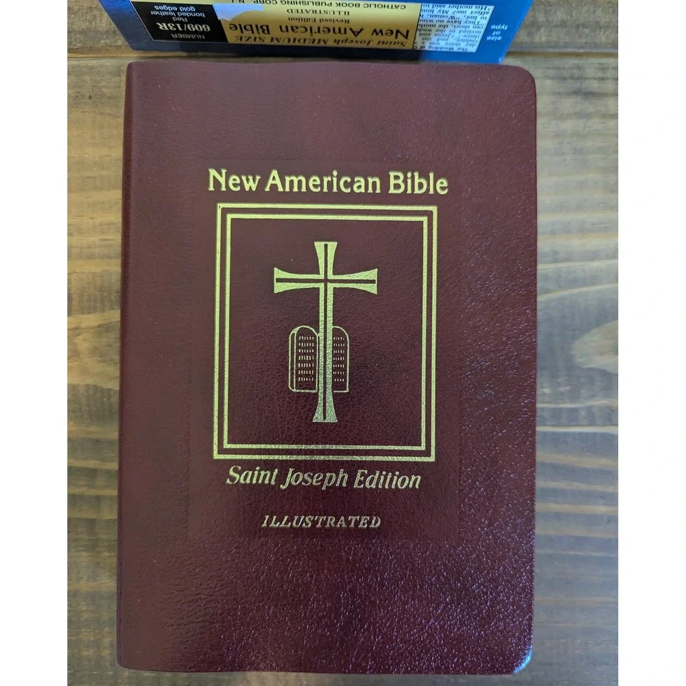 New American Bible Saint Joseph Edition Catholic Book Illustrated 609/13R Medium